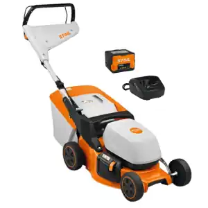 Shop Nu TAGLIAERBA A SPINTA A BATTERIA STIHL RMA 243 CON AK 20 E AL 101