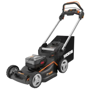TAGLIAERBA TRAZIONATA A BATTERIA WORX WG749E CON 2 BATTERIE 4AH E CARICABATTERIA Direct Verzonden