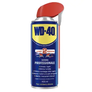 Hete Deal WD 40 PRODOTTO MULTIFUNZIONE SISTEMA PROFESSIONALE 400 ML