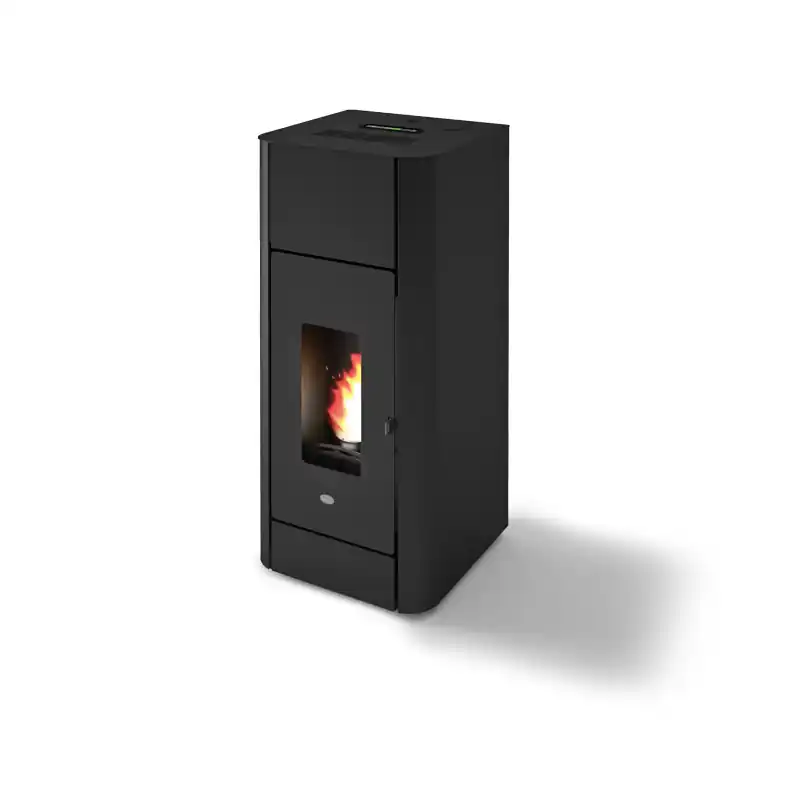 Veilige Betaling Stufa a Pellet Hydro Eva Calor Frida 17,5 17.5 kw Nero Goffrato – 901680300