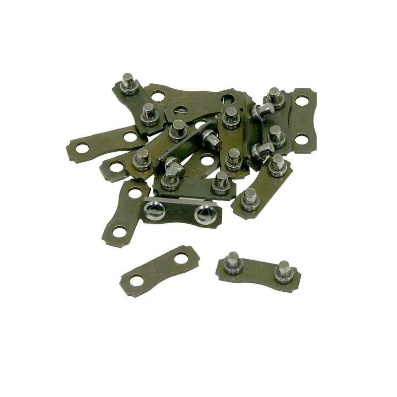 Populair Confezione 5 kit maglie Con e senza rivetto per catene Con e senza rivetto per catene Maya 1/4″ .3 mm .050″