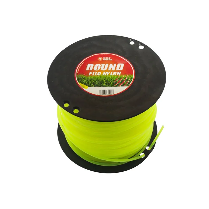 Direct Beschikbaar Rotolo 10 Kg filo Giallo Fluo Quadro diametro 3.3 mm Lunghezza 900 metri