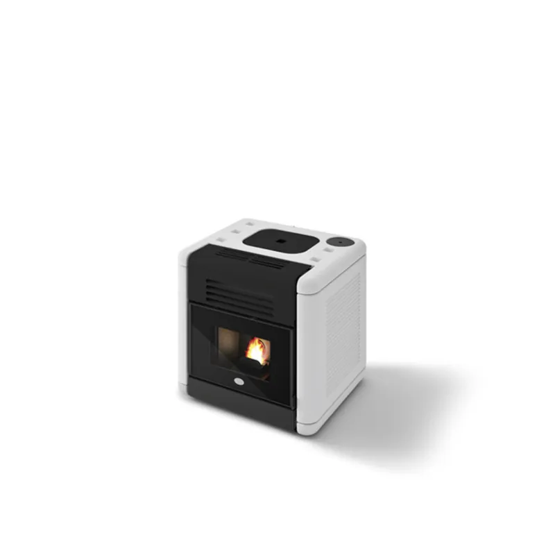 Lage Prijs Stufa a pellet Eva Calor Dado 7,5 Kw Bianco – 901671700
