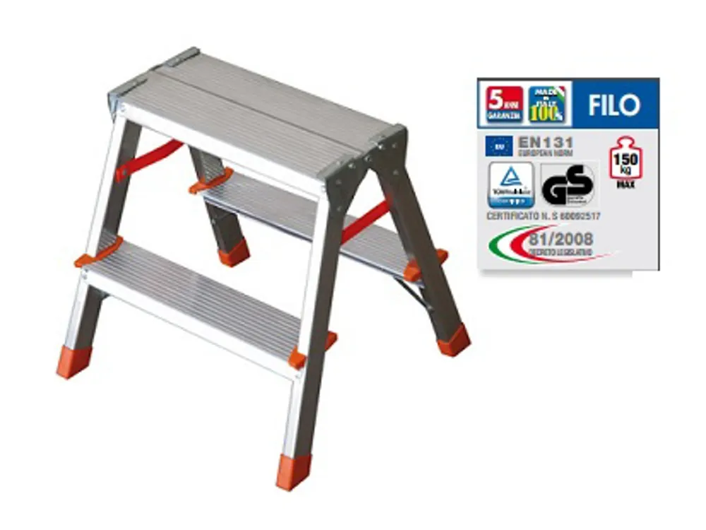 Favoriet Sgabello 2 gradini modello Filo