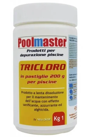Tricloro pastiglie 200gr. 1Kg. Populair