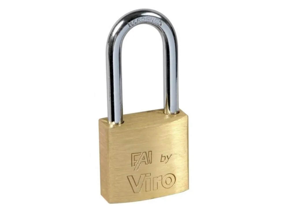 Lucchetto arco lungo 50 mm. L.90 art.555.90 Nieuw