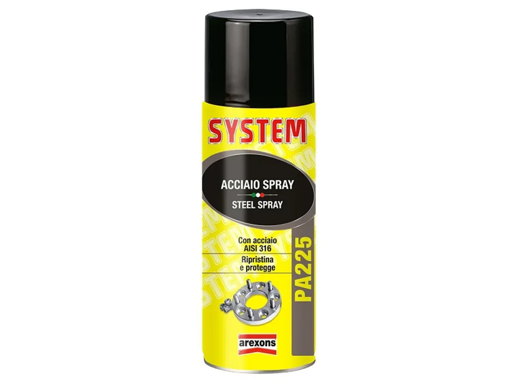 Hoge Kwaliteit System PA225 acciaio spray 400 ml.