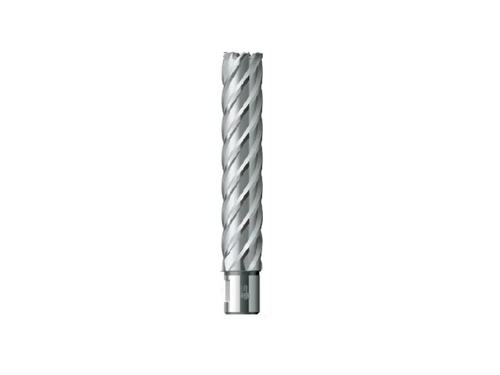 Nieuw Fresa extra lunga a corona in acciaio HSS KEL Weldon 19 mm.