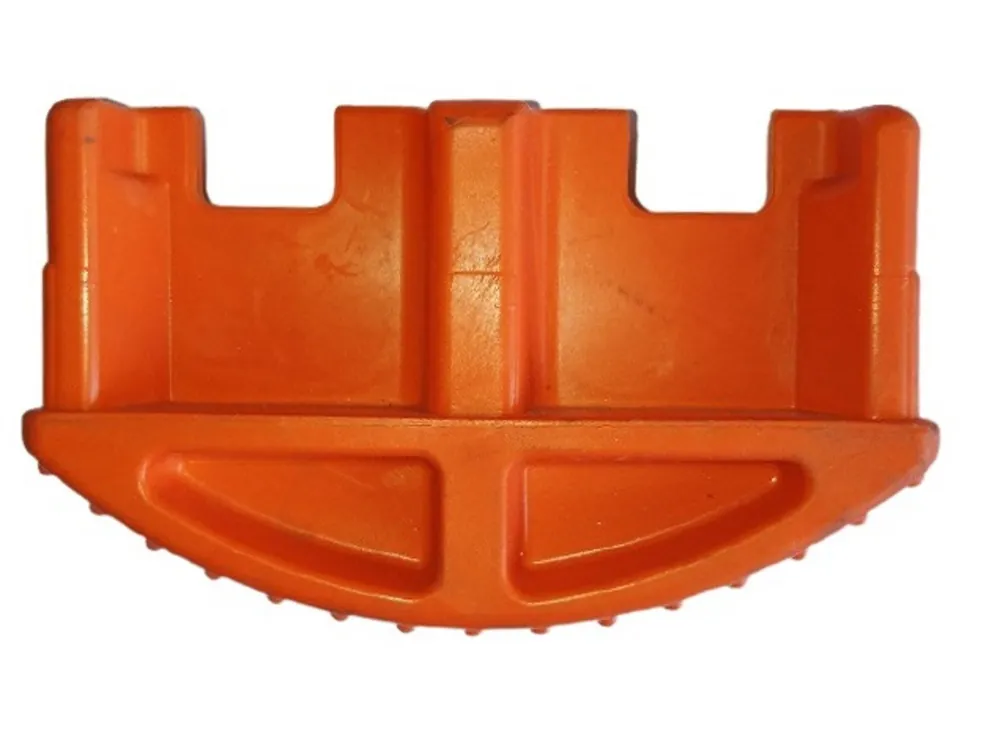 Hoge Kwaliteit Copritesta maschio leggero in gomma per scala Genia 25x65 mm.