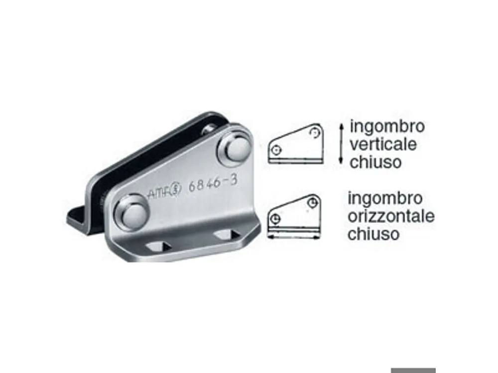 SUPPORTI DI AGGANCIO PER ART. 2834 GL Uitverkoop