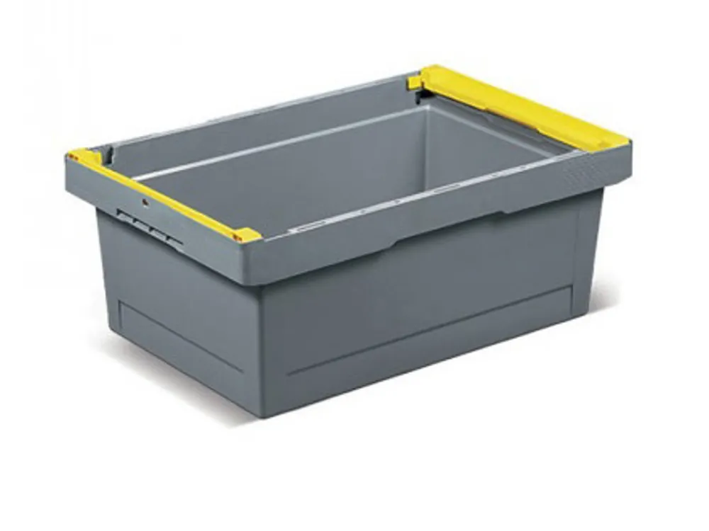 Seizoensaanbieding Cassetta Delta 600x400x230 mm. grigio CONFEZIONE DA 5 PEZZI