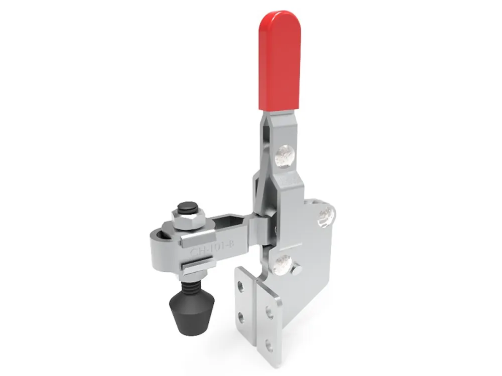 Bloccaggio verticale base piatta braccio regolabile 100 Kg. Premium