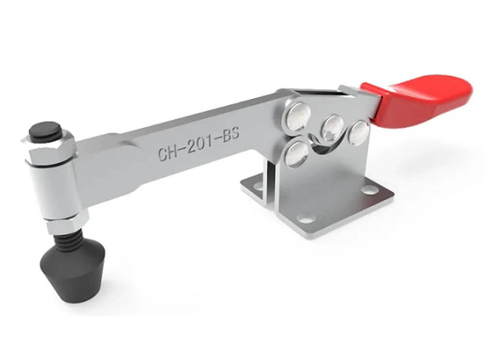 Bloccaggio orizzontale base piatta braccio fisso 90 Kg. Veilige Betaling