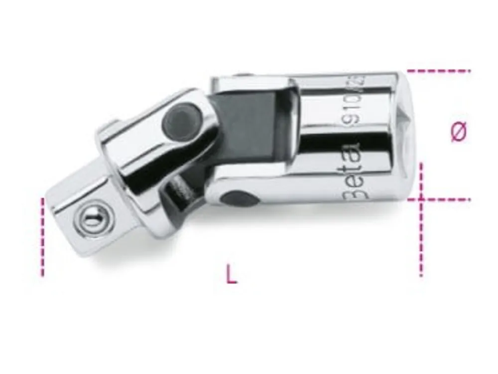 Nieuw Snodo con attacchi quadri maschio e femmina 3/8" cromato art.910/25