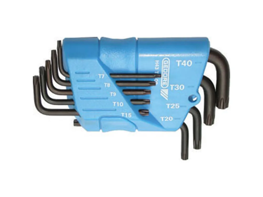 Merkproduct SERIE DI 9 PZ. ART. 912 GS DA T7 - T8 - T9 - T10 - T15 - T20 - T25 - T30 - T40