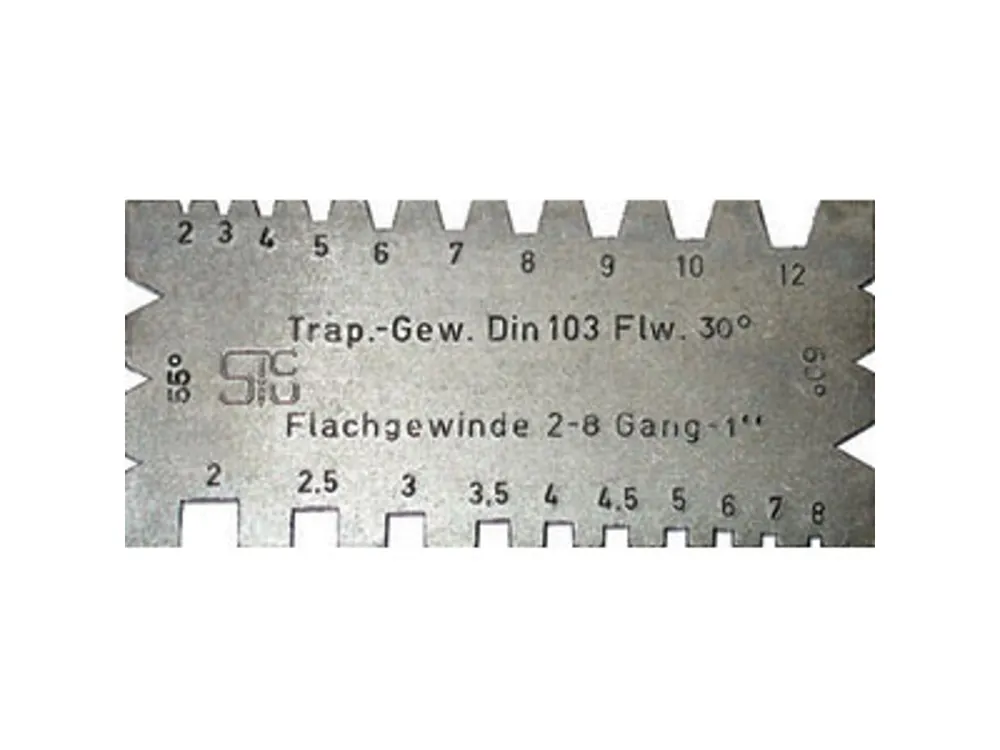 Lage Kosten CALIBRI PER FILETTI/UTENSILI WHITWORTH,METRICI,TRAPEZOIDALI MM 2-12 E QUADRI 2-8 SPIRE/POLL