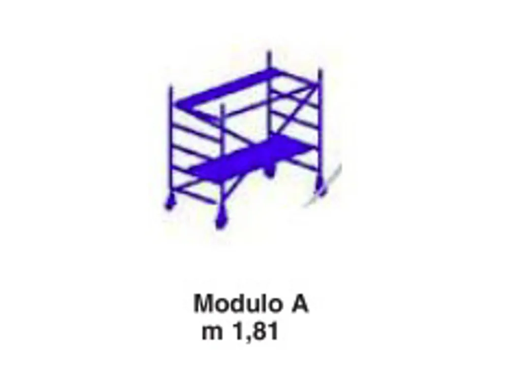 Modulo A altezza 1,81 per trabattello Jolly Meest Verkocht