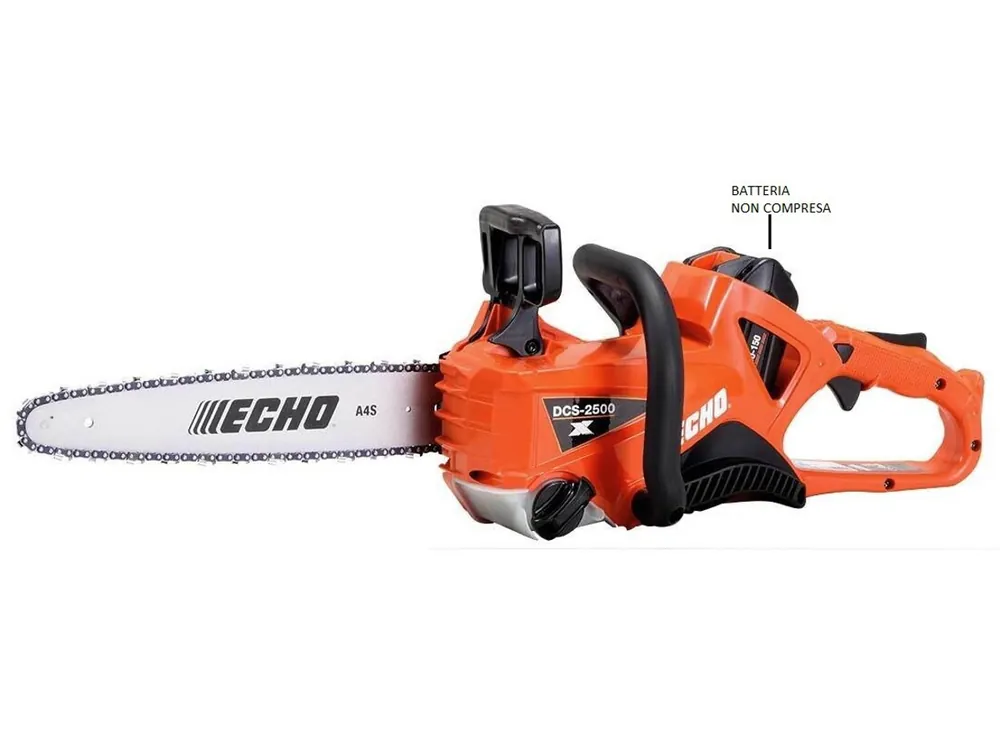 Seizoensaanbieding Motosega a batteria 56V DCS-2500W con barra CARVING da 25 cm. solo corpo macchina