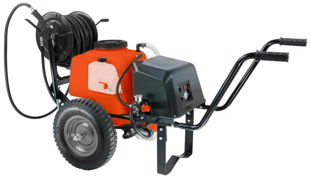 Pompa Carrello a Batteria 40 Lt - Stocker Snelle Levering