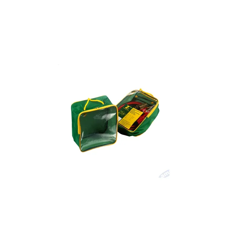 Hoge Kwaliteit CAVO D‘AVVIAMENTO BATTERIA IN RAME CON PINZE 500 A, SEZIONE 50 MM², LUNGHEZZA 5000 MM IN VALIGETTA