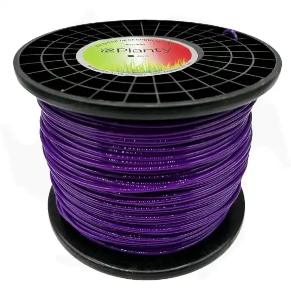 Filo tondo per decespugliatore bobina testina giardino 2Kg professionale Planty Finale Uitverkoop