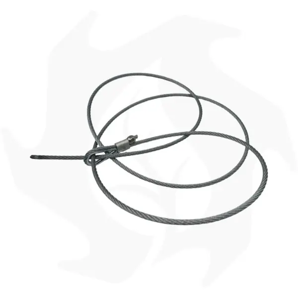 Beperkte Voorraad Cavo frizione con testa a cappio diametro 4mm, lunghezza 1500mm, 49 fili per trattori Antonio Carraro