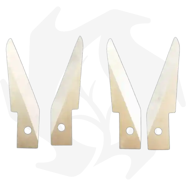 Lame di ricambio per coltello innesto a zufolo Hete Deal