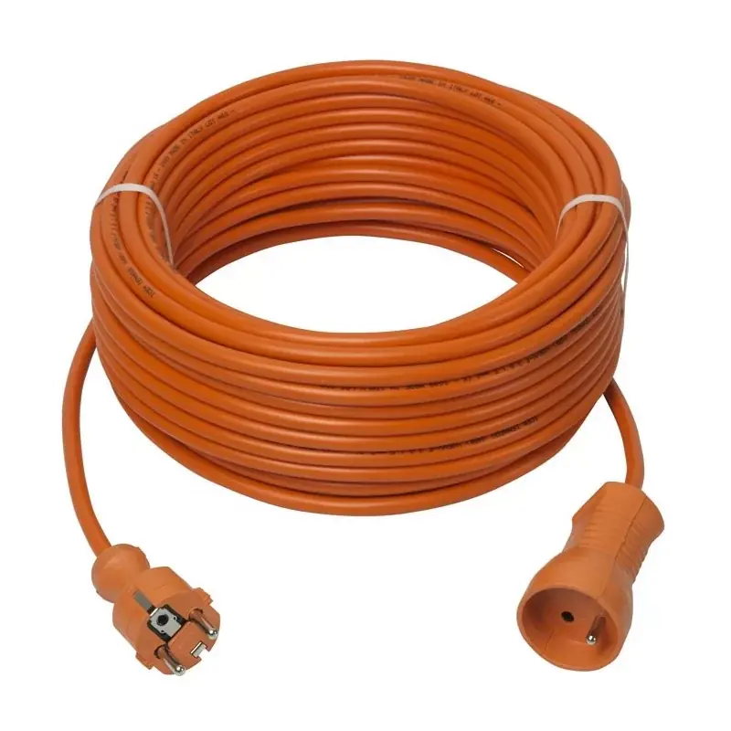 CAVO PROLUNGA CORRENTE ELETTRICA DA GIARDINO 20MT PRESA 16A PROTEZIONE BAMBINI Weekendaanbieding