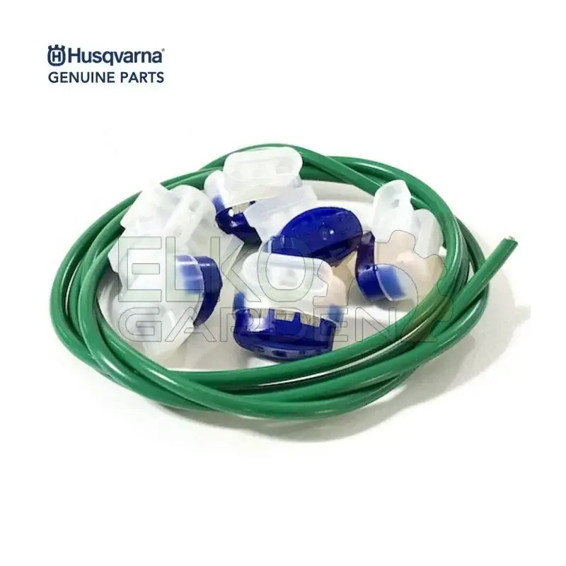 Gereduceerde Prijs KIT RIPARAZIONE CAVO PERIMETRALE ROBOT TAGLIAERBA - 6 CONNETTORI + 1 METRO DI CAVO ø 2.7mm