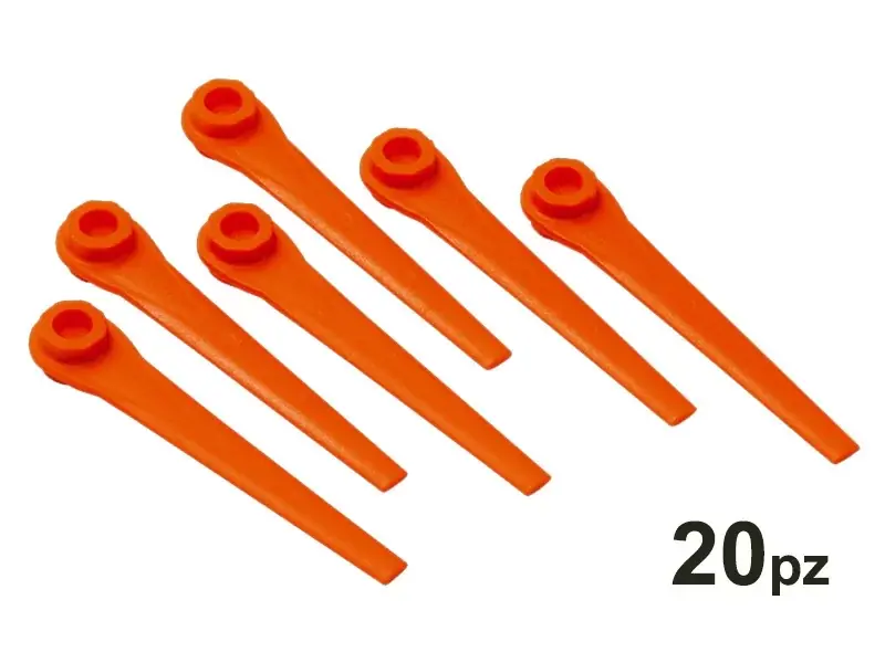 LAME RICAMBIO TESTINA GARDENA ACCUCUT 5368-20 20PZ Betrouwbaar