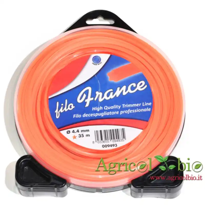 Filo nylon decespugliatore professionale FRANCE a Stella diametro 4,4 mm - lunghezza 35 mt Snelle Levering