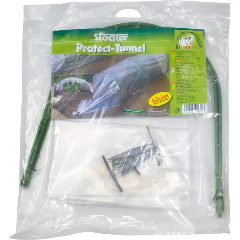 Kit serra Tunnel anti insetti PE 3 x 0,5 mt - Stocker Dagaanbieding