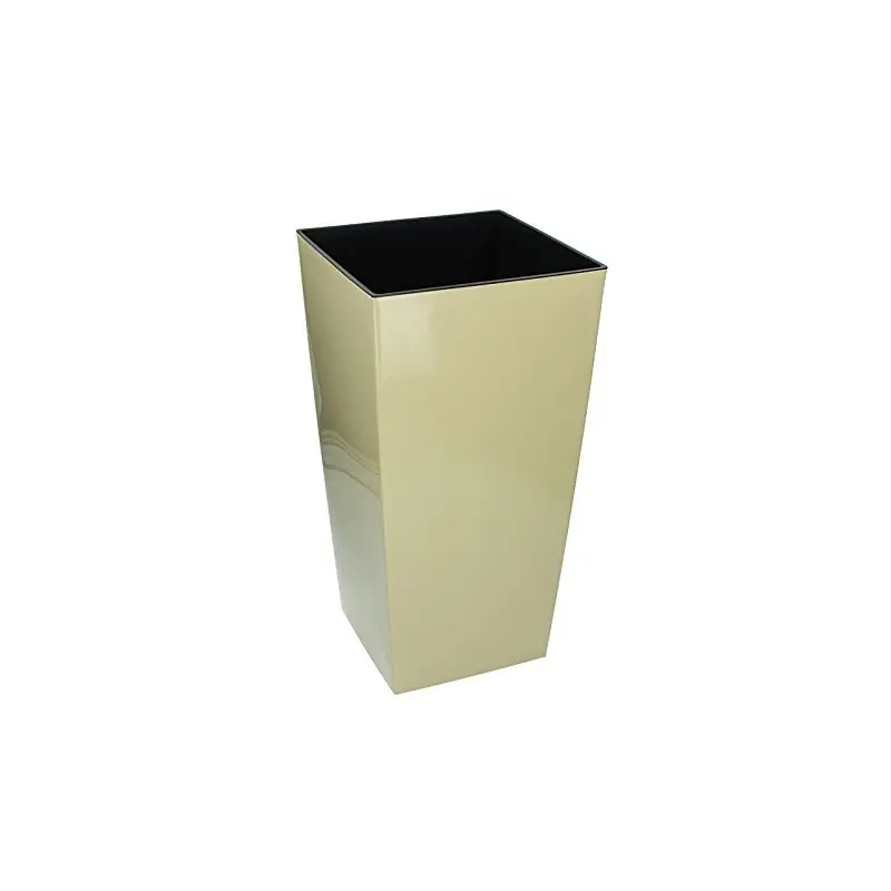 Direct Verzonden Vaso URBI Square 26,6 L colore Latte Caffè - (HxLxL) 50 x 26 x 26 cm