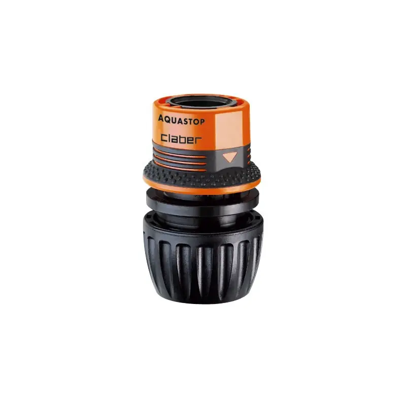 Raccordo universale Claber con Acquastop - da 1/2"-5/8"-3/4" Alleen Vandaag
