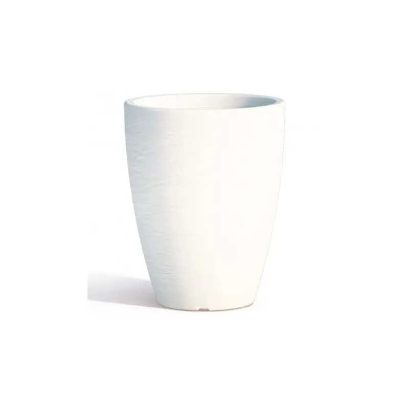 Direct Verzonden Vaso Adone Round Bianco - diametro 30 cm - H 38 cm