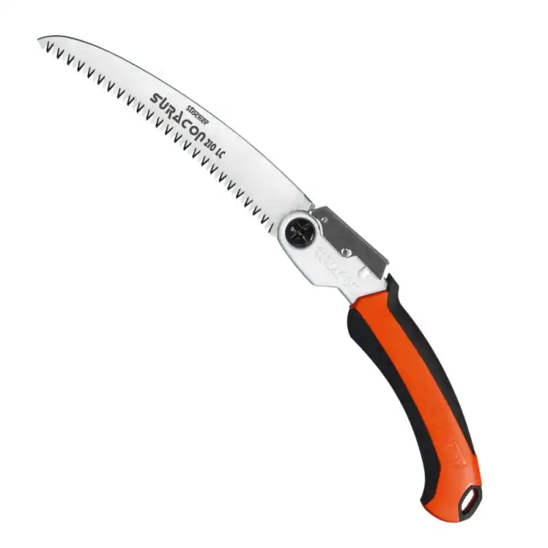 Betrouwbaar Seghetto pieghevole per la potatura. Stocker Suracon 210 LC lama curva 21cm - Art. 12521