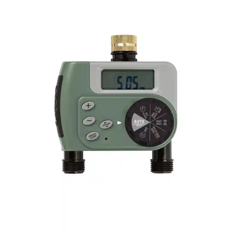 Snelle Levering Programmatore centralina irrigazione Orbit Amico 2 stazioni a pile 3/4" con valvola incorporata Mod. 94148 - da rubinetto