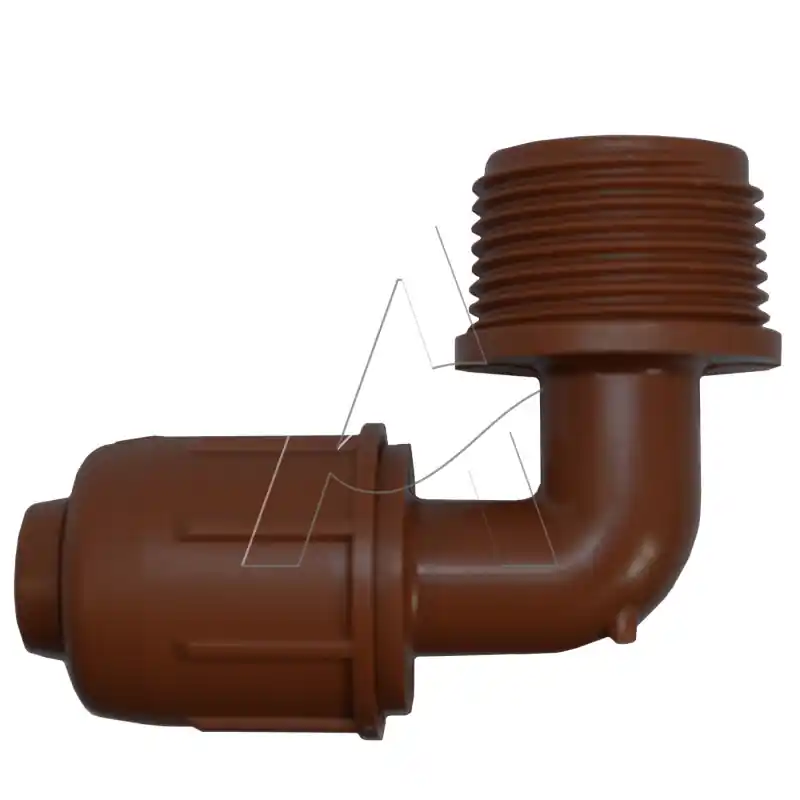 Gomito a 90° Maschio 16 x 3/4" per ala gocciolante e tubi BD pn6 e pn4 - Linea Easy Pack Irritec Flitsaanbieding