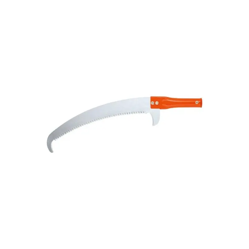 Nieuw Seghetto potatura a lama curva 43 cm con uncini - Stocker Falco 43 manico arancione