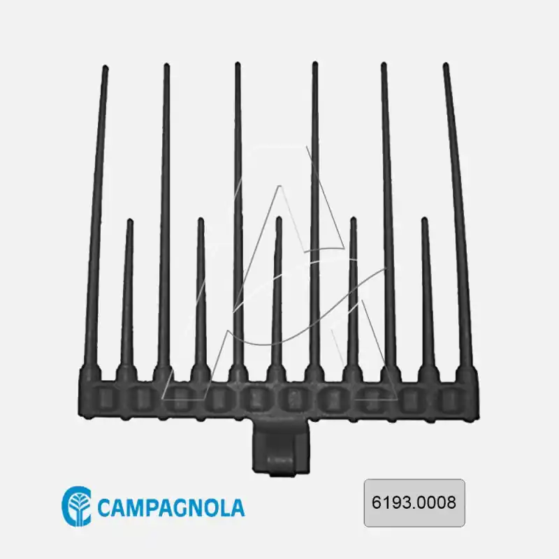 Must-Have Pettine rastrello di ricambio per abbacchiatore Elektra e Diablo nero - Cod.6193.0008 Originale Campagnola