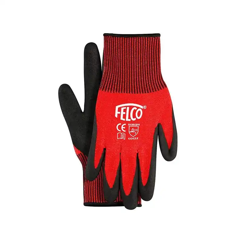 Beperkte Voorraad Guanti Felco in tessuto con palmo rivestito in nitrile Mod. 701
