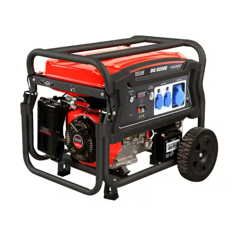 Generatore Benzina 4 Tempi OHV 420 Cc - 6,5 Kw - Ducar DG9250e - Avv. Elettrico Beste Prijs