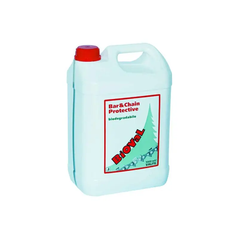 Veilige Betaling Olio catena motosega Bioval protettivo catena LC 5003 - tanica litri 5