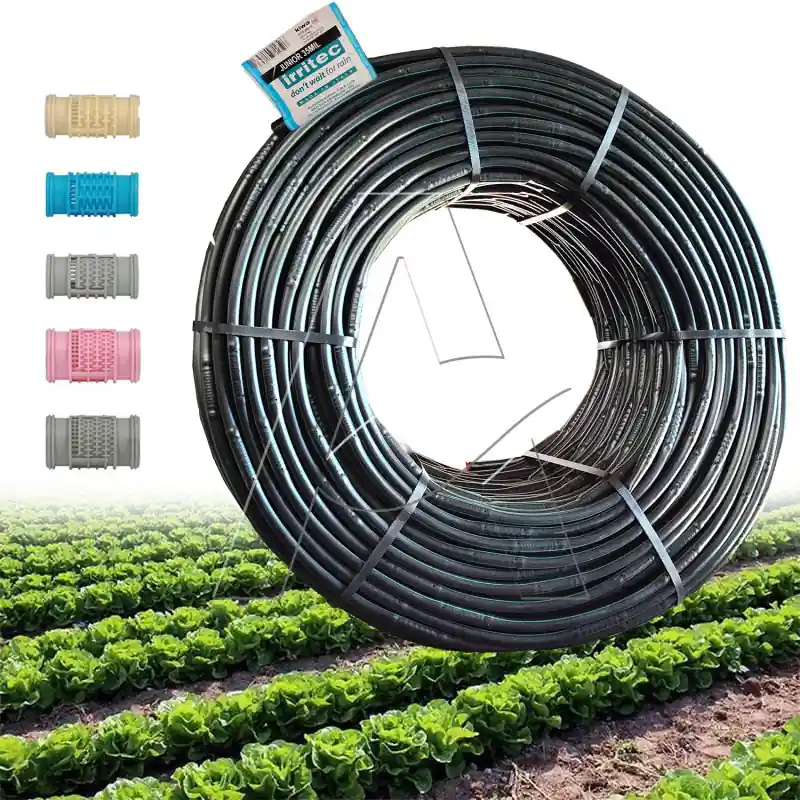 Ala gocciolante Irritec Junior passo 50 portata 2,1 l/h D. 16 mm - 35 MIL - 400 metri Superprijs