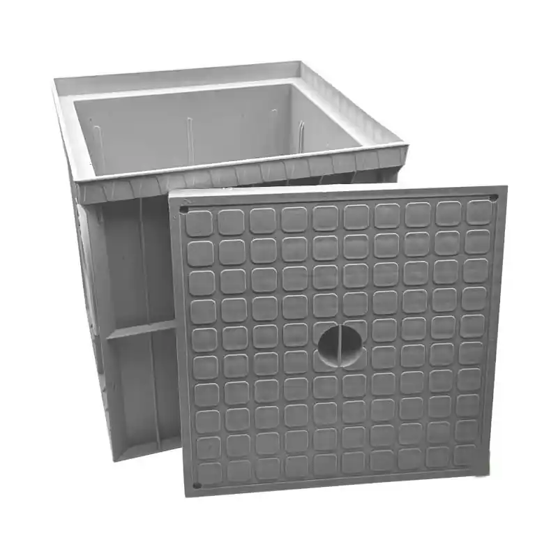 Pozzetto interro tipo pesante in PP completo di coperchio - cm 55x55 - Irritec Dagaanbieding