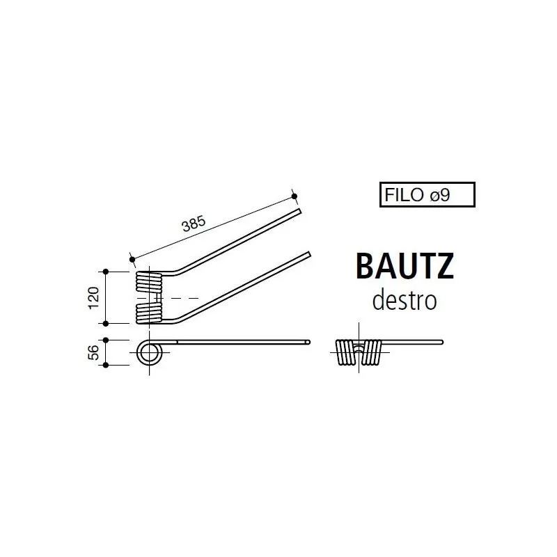 DENTE GIRELLO BAUTZ DESTRO Lage Prijs