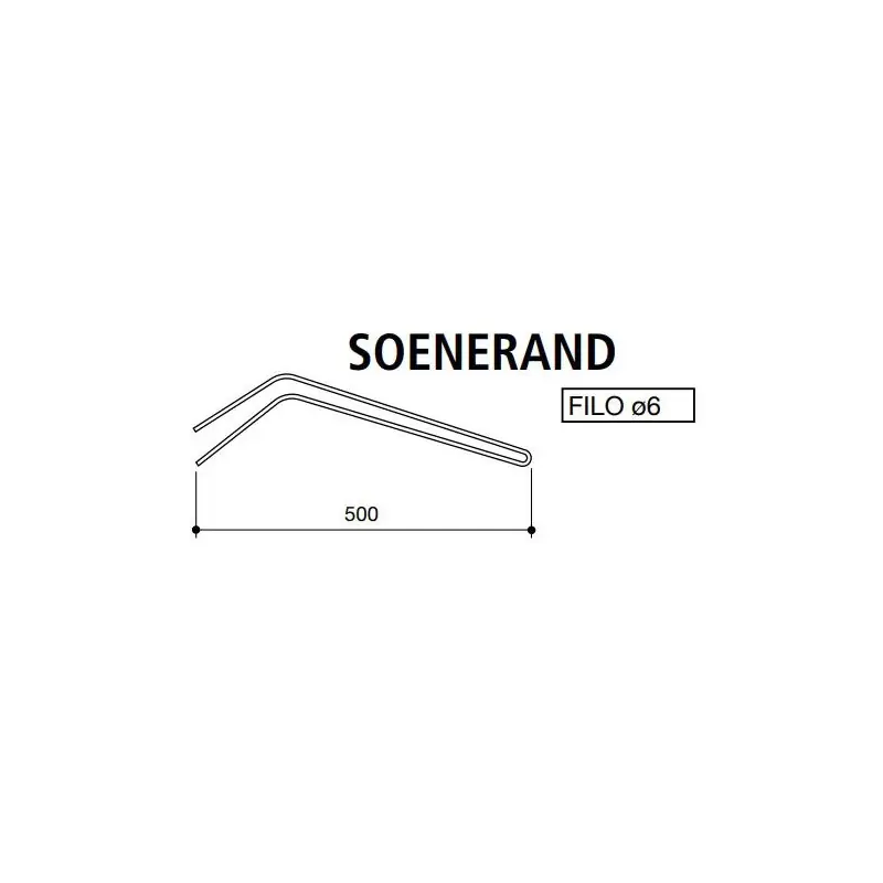 DENTE RANGHINATORE STELLARE SOENERAND Tijdelijk Beschikbaar