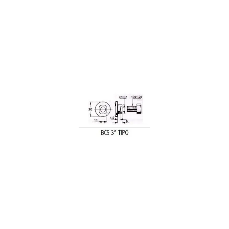 Veilige Betaling PIATTELLO P.C. BCS 3° TIPO CON VITE 10 MB