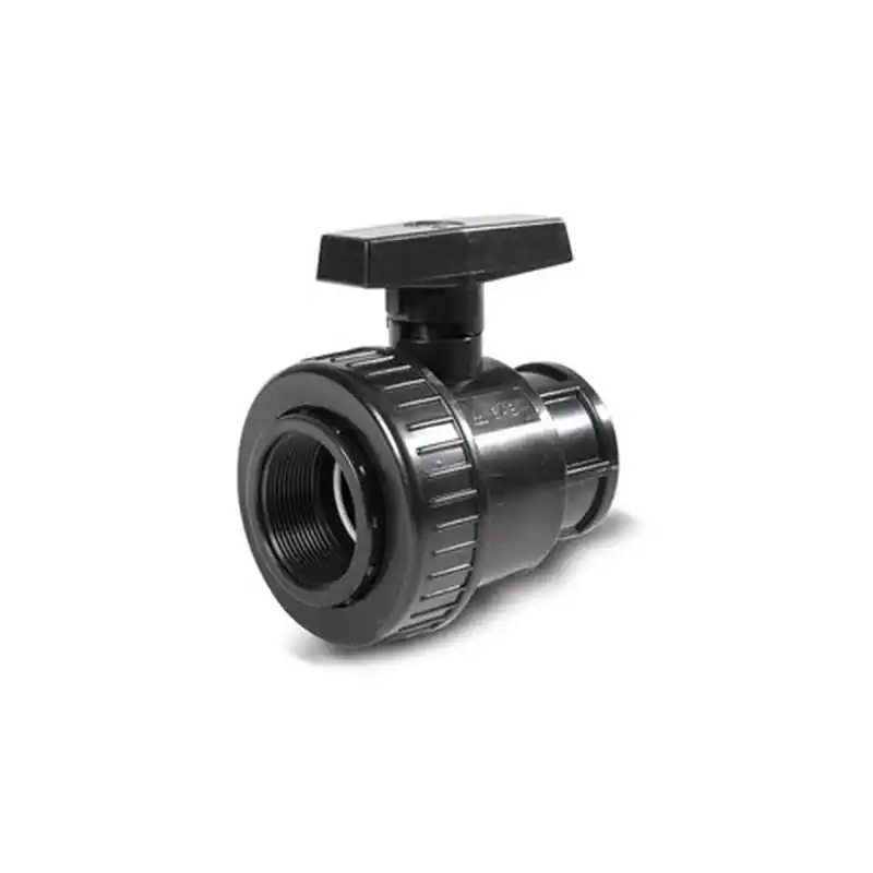 Lage Kosten Valvole a sfera in plastica monoghiera - F/F 1"