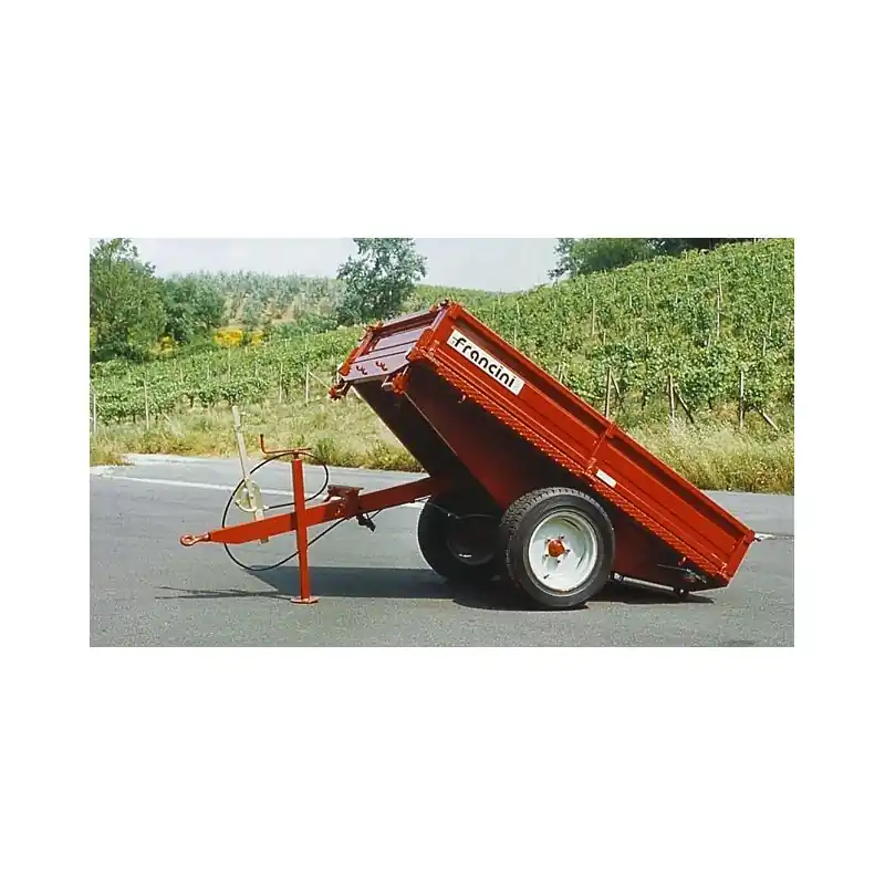 Populair RIMORCHIO AGRICOLO FRANCINI F 18 RIBALTAMENTO POSTERIORE